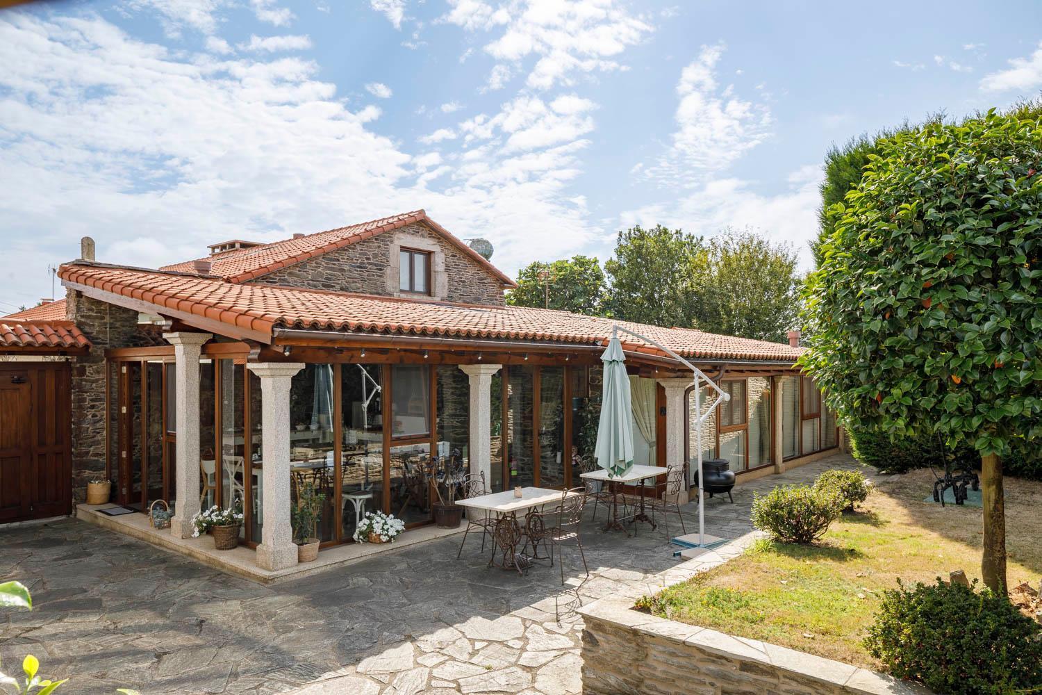 Casa Rural Dona Maria Ordes Exteriér fotografie